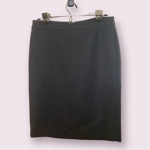 J. CREW No. 2 Pencil Skirt Charcoal Size 6